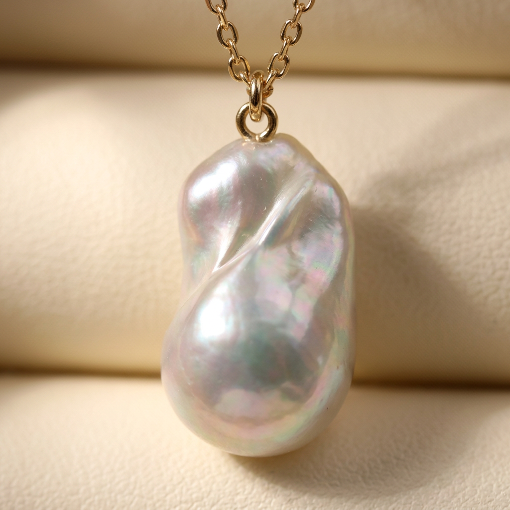 Baroque Freshwater Pearl Necklace – One of a Kind