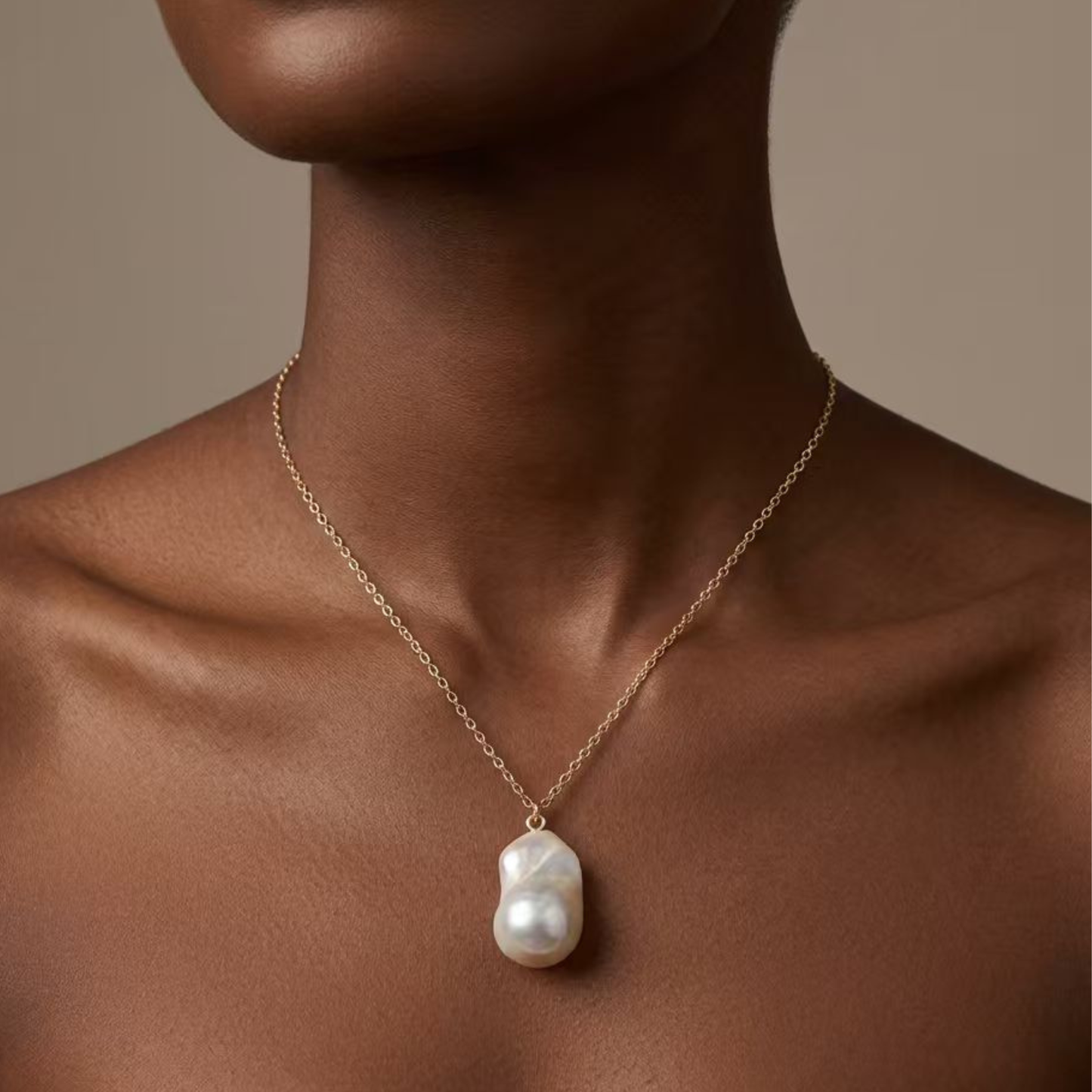Baroque Freshwater Pearl Necklace – One of a Kind