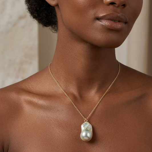 Baroque Freshwater Pearl Necklace – One of a Kind